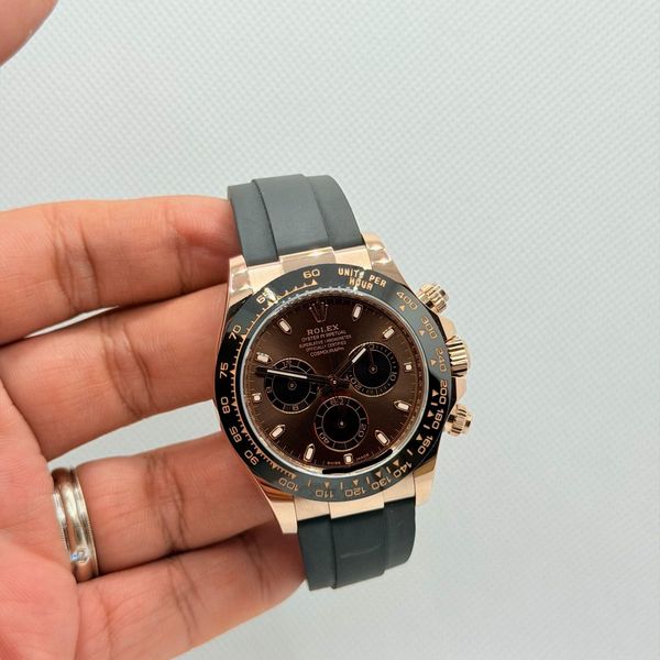 [WTS] Rolex Daytona Chocolate Oysterflex 116515LN 2021, $41k