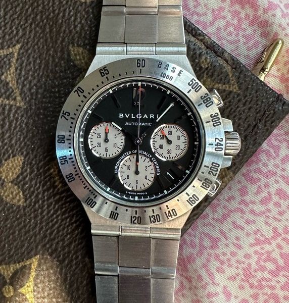 FS: Bvlgari Diagono Chronograph CH40STA Black Dial Automati…