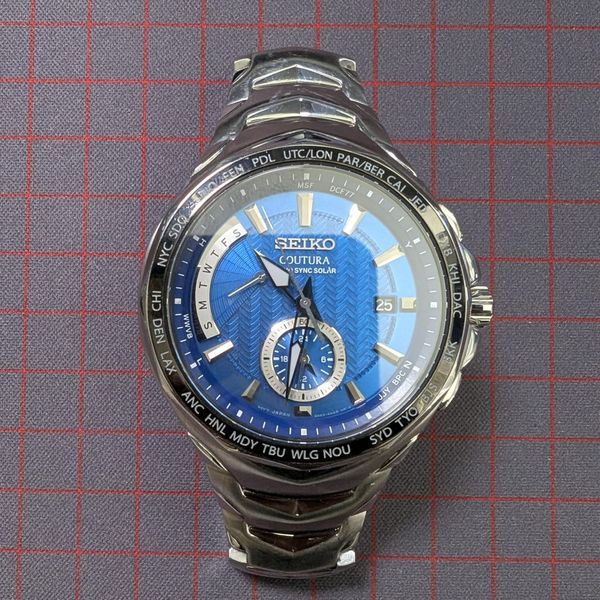 [WTS] Seiko Coutura Radio Sync Solar Chronograph