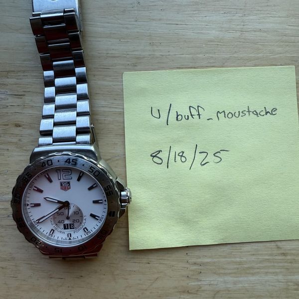[WTT] TAG Heuer Formula 1 WAU1113 Chronograph (White Dial, …