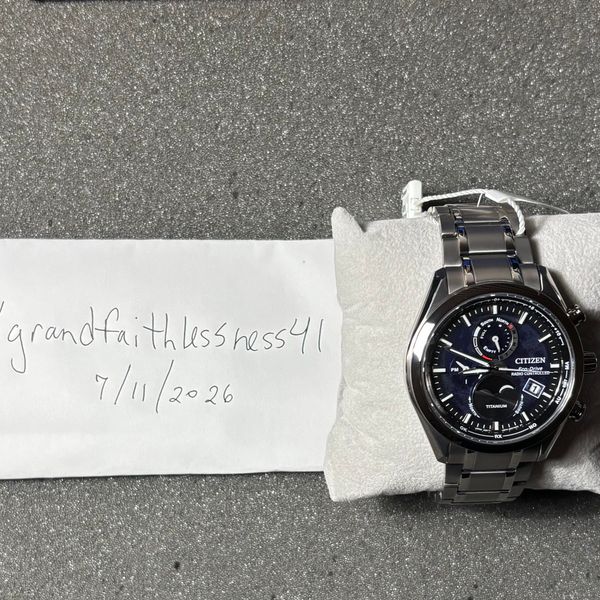 [WTS] Citizen Tsuki-Yomi A-T Moonphase (BY1010-57L) - Blue …