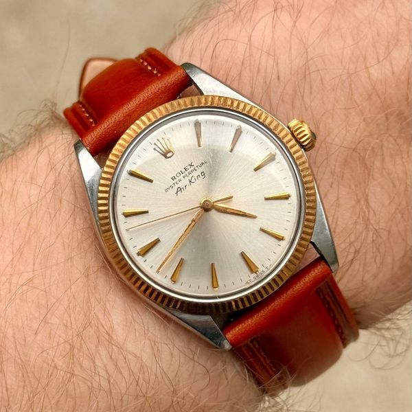[WTS] 1966 Rolex Oyster Perpetual Air-King Two-Tone 34mm Re…