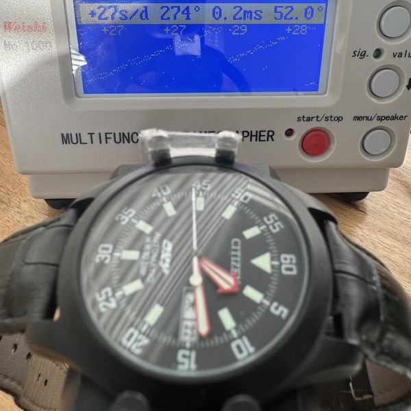 [WTS] Vintage Citizen Oxy 8200-S81926 Black Dial Field Styl…