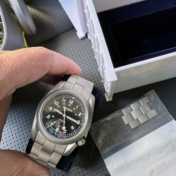 [WTS] Boderry Voyager Titanium Field gen 1 w bracelet $90 s…
