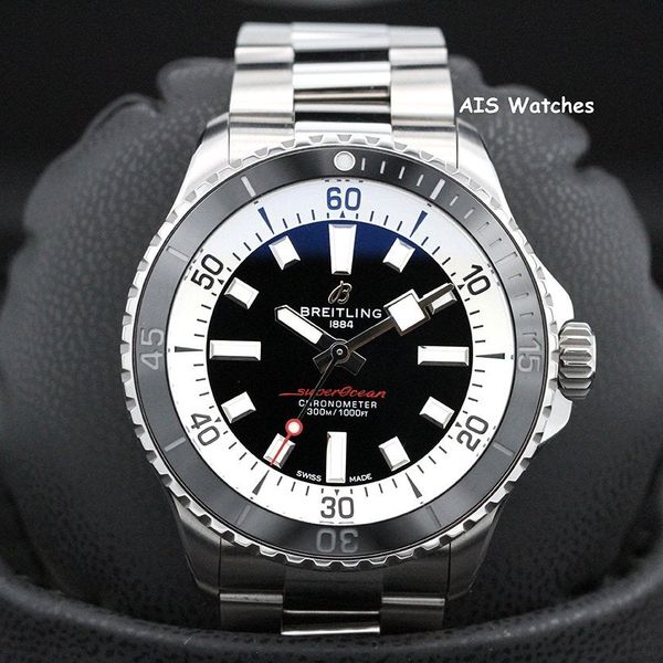 FSOT: Breitling SuperOcean A17375211B1A1 Automatic Black Di…