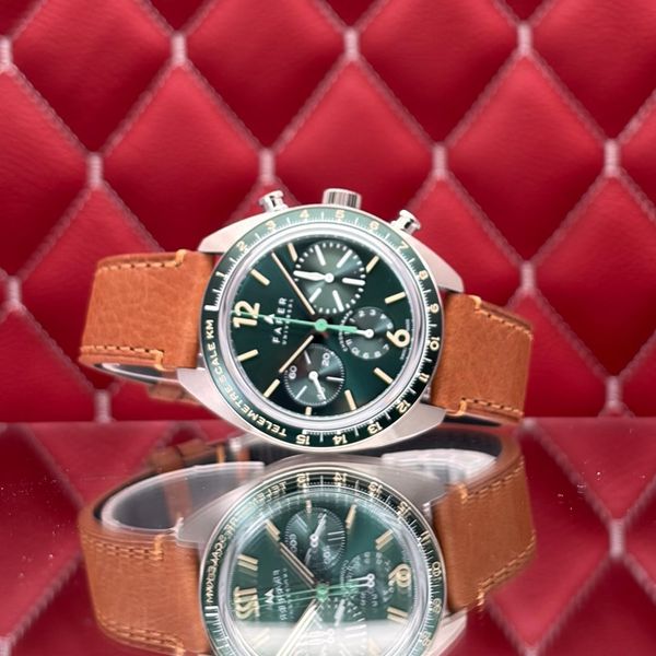[WTS] Farer Moritz Green Titanium Chronograph Sport Watch