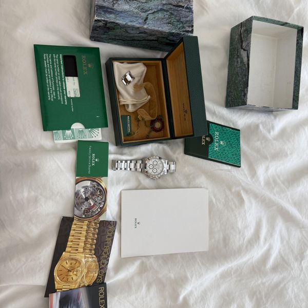 FS: Rolex Daytona 16520 Zenith U Serial Tritium White Dial …