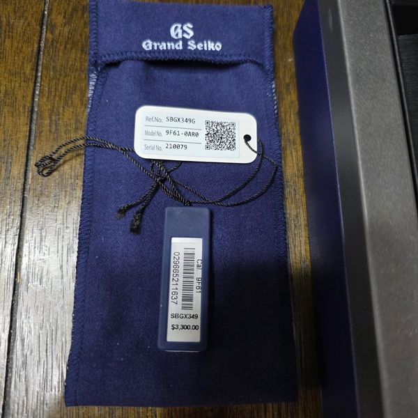[WTS] Grand Seiko SBGX349G Elegance Collection, Full Set.