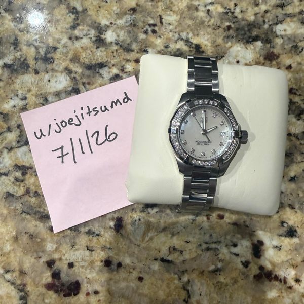 [WTS] TAG Aquaracer Ladies Diamond Full Set / ref WAY1314.B…