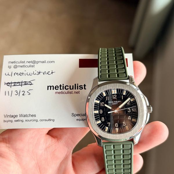 [WTS] Patek Philippe Aquanaut 5065a Very Full Set Serviced