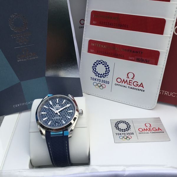 FS:  Omega Seamaster Aqua Terra Tokyo Olympics 2020 522.12.…