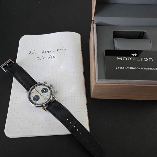 [WTS] Hamilton American Classic Intra-Matic Auto Chrono (Pa…