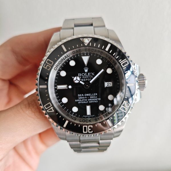 [WTS] Rolex Sea-Dweller Deepsea Black 44mm 116660 $8,300
