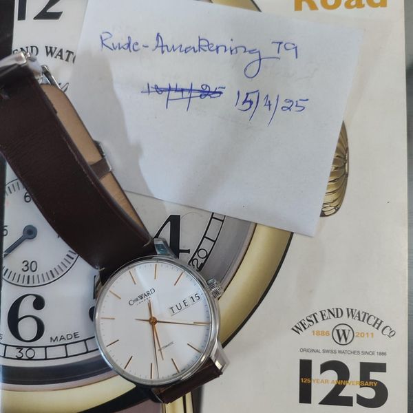 [WTS] Christopher Ward C9 Big Day-Date With Original Buckle…