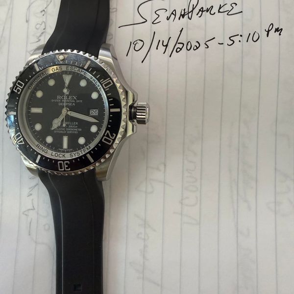 [WTS](Rolex) (Deepsea 116660) (black dial)
The watch is in …