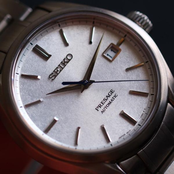 [WTS] Seiko Pressage SARX055 6R15-04A0 Full Titan | Snow Fl…
