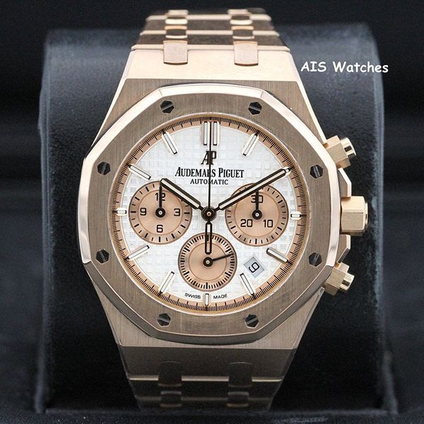 FSOT: Audemars Piguet 26315OR Royal Oak Chronograph Pink Go…