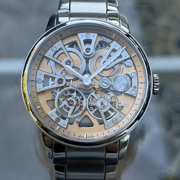[WTS] Arnold & Son Nebula 40 Steel "Golden" 1NEGS.H01A.S135…