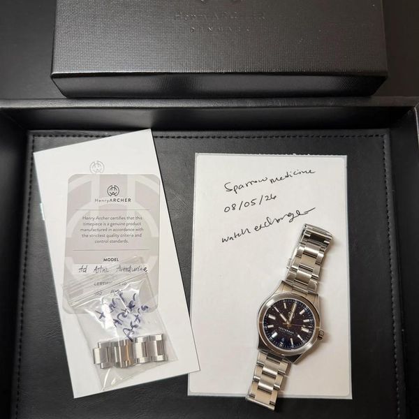 [WTS] Henry Archer Vesterhav "Ad Astra" - 38mm Aventurine D…