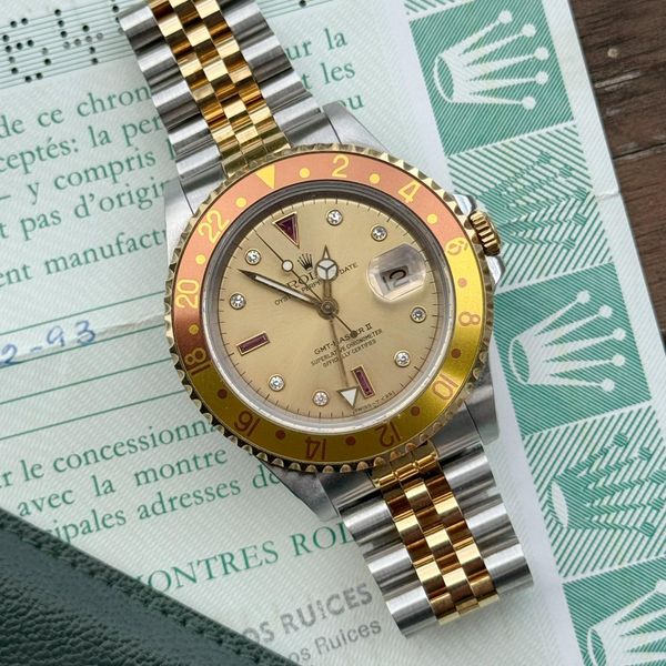 [WTS] Rolex GMT Master 2 Factory Serti / 40MM - Ref 16713 (…
