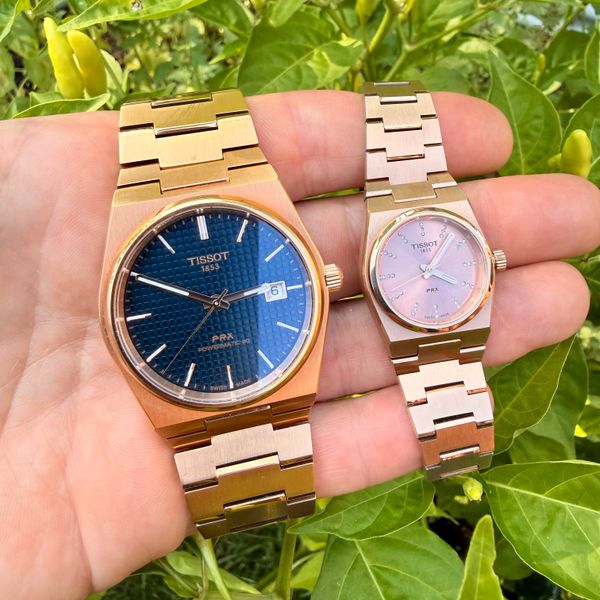 [WTS] Tissot PRX His & Hers Set: Powermatic 80 40mm Blue/Ro…