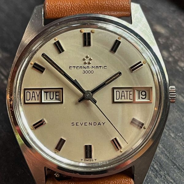 [WTS] ETERNA-MATIC 3000-SEVENDAY-1960S - RARE - MINT CONDIT…