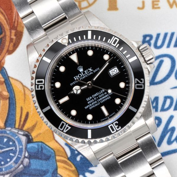 [WTS] Unpolished 2006 Rolex Sea-Dweller Stainless Steel 40m…