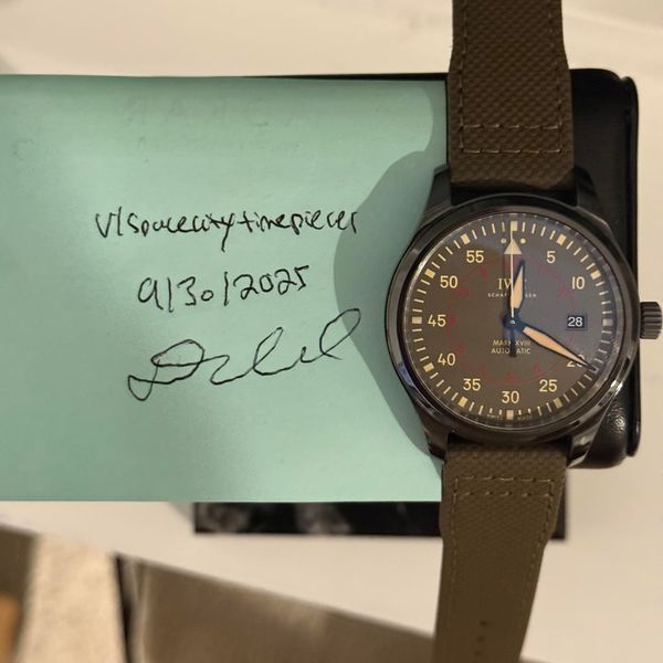 [WTS] IWC Pilot’s Watch Mark XVIII “Top Gun Miramar” – Ref.…