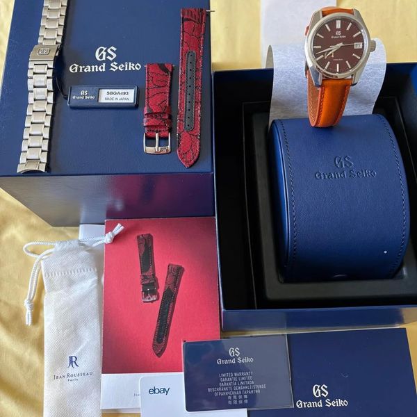 [WTS] Grand Seiko SBGA493 Red Dial Katana U.S. Exclusive Li…