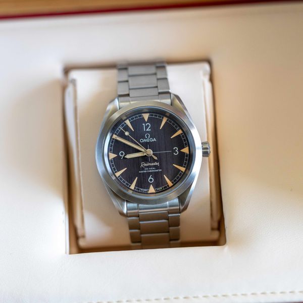 FS:  Omega Railmaster Co-Axial Master Steel Mens Watch 220.…