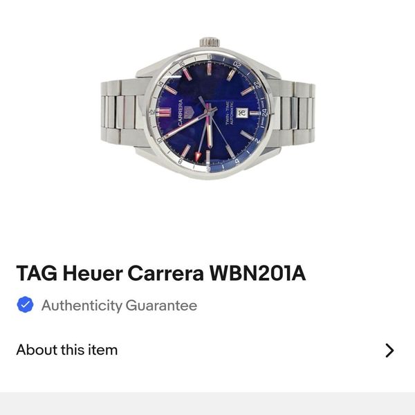 [WTS] Tag Heuer Carrera Twin-Time Calbre 7 GMT 41mm Full Set