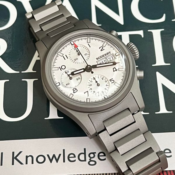 [WTS] Boderry Landmaster Chronograph Titanium, $350 Shipped…
