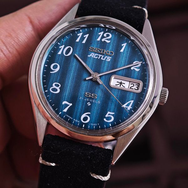 [WTS] Vintage Seiko 1976 Actus 6306-7010 Arabic Indices Aqu…