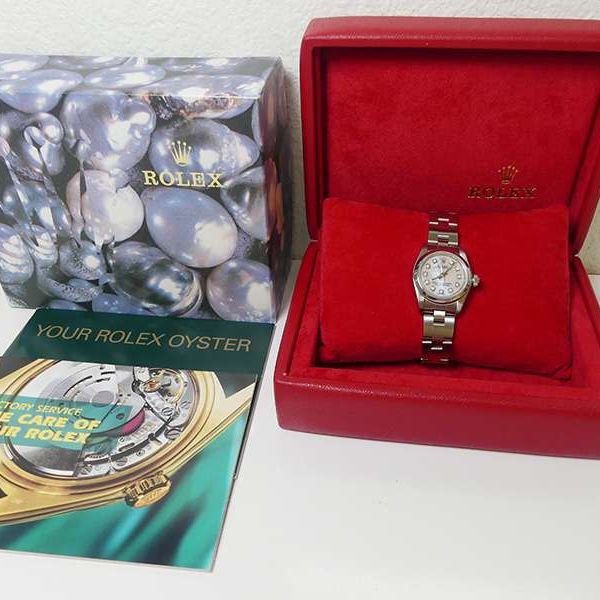 FS Rolex Oyster Perpetual 25mm White Mother Of Pearl. 67180…