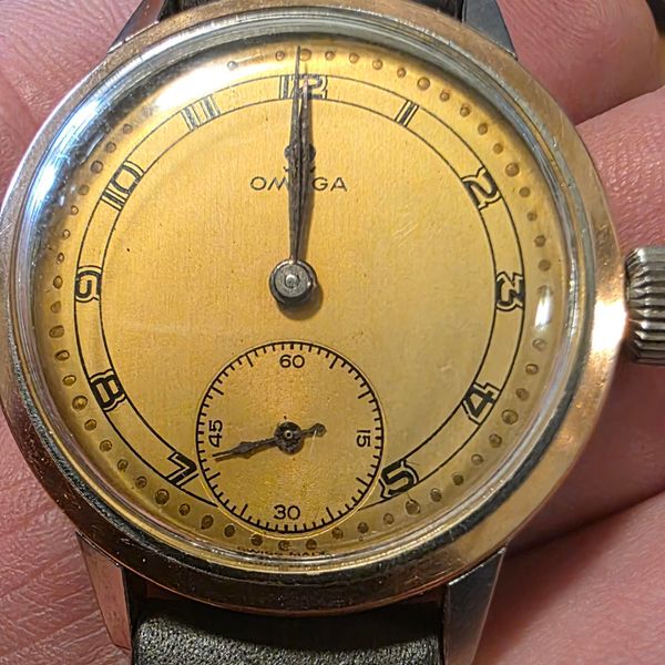 [WTS] Rare 1941 Omega "Modèle Déposé" Sector Dial – Bi-Meta…