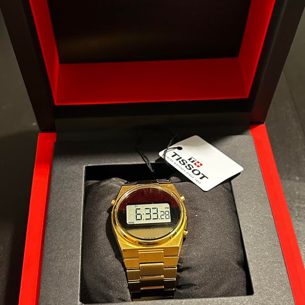 [WTS][U.S] Tissot PRX Digital PVD Gold $120