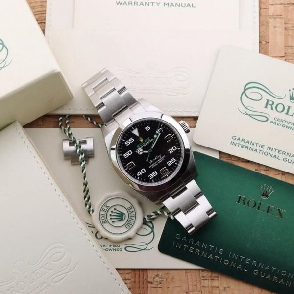 FS: Rolex Airking | ref. 116900 | 2025 CPO x 2020 Green War…