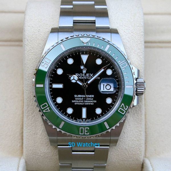 FS: Rolex 126610LV Submariner Watch Green Bezel Starbucks N…