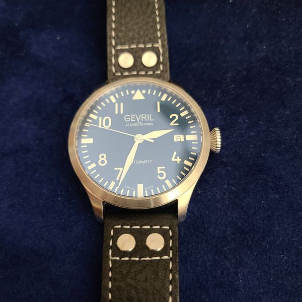 Gevril Vaughn Pilot Swiss Made Automatic