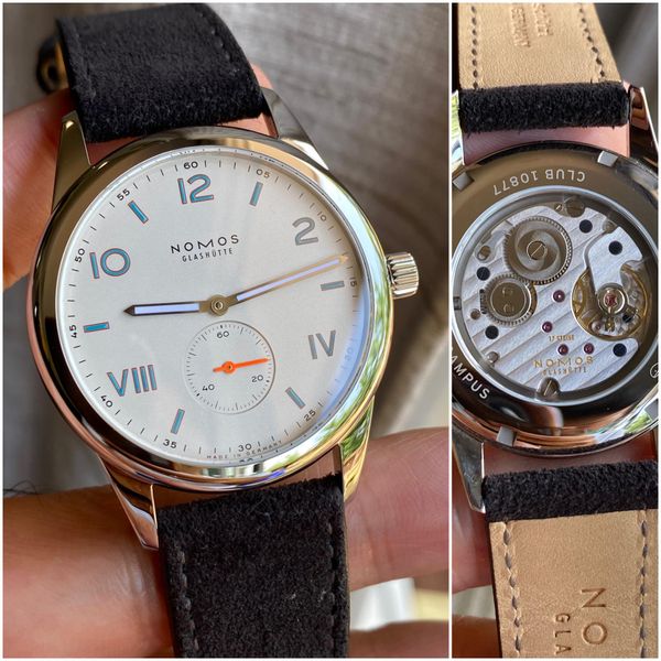 [WTS] Nomos Club. California Dial. Gorgeous Movement. box i…