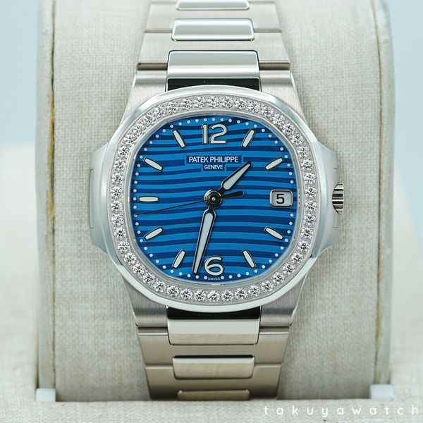 FSOT:BNIB Patek PHILIPPE NAUTILUS 7010/1G WHITE GOLD LIGHT …