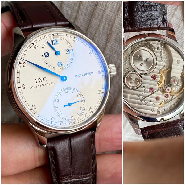 IWC Portugieser Regulateur. IW544401. Box, Papers...