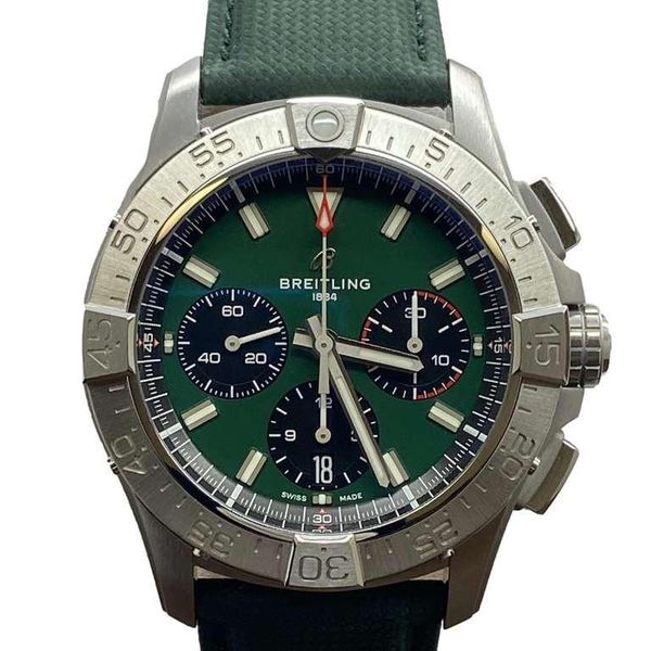 Breitling Avenger 42mm Chronograph AB0146101L1X1 Green Pand…