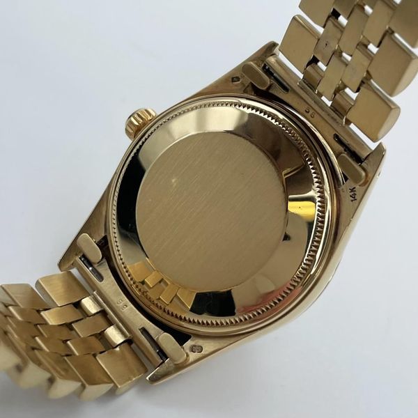 [WTS] 1981 ROLEX Date 15037 14K Yellow Gold 34mm Jubilee Wh…