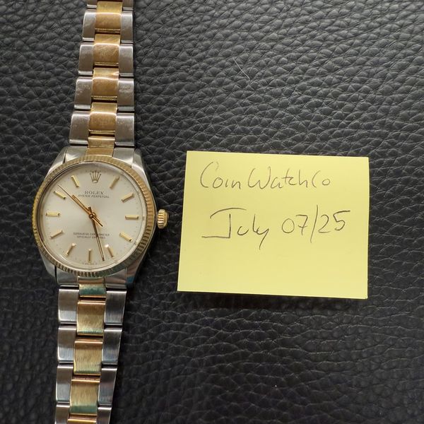 [WTS] 1981 Rolex Two Tone Oyster Perpetual 1005 Oyster Brac…