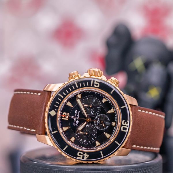 [WTS] Blancpain Fifty Fathoms Chronograph Flyback Red Gold