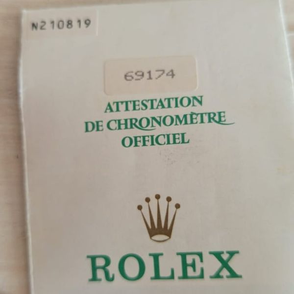 [WTS] 11789 - Rolex - 69174 (Silver) - pre-owned conditions…