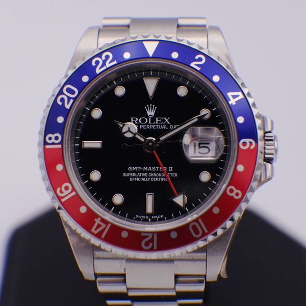 FS: Rolex GMT Master II 16710B Pepsi Unpolished Top Grade F…
