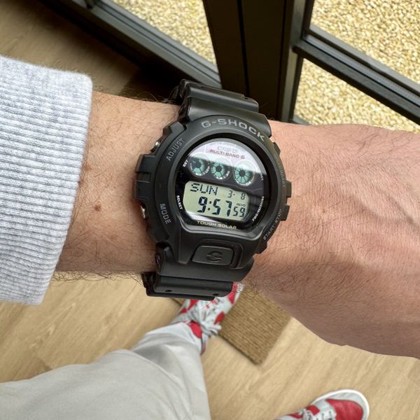 [TK] Casio G-shock GW-6900-1. Die coole ronde zwarte met so…