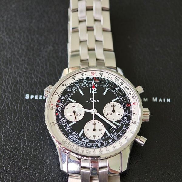 Sinn 903 St mit Stahlband und Lederband